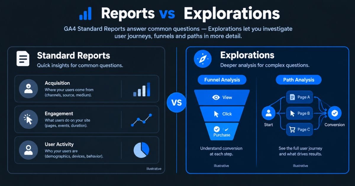 GA4 engagement rate, GA4 bounce rate, engaged sessions, Google Analytics 4 metrics